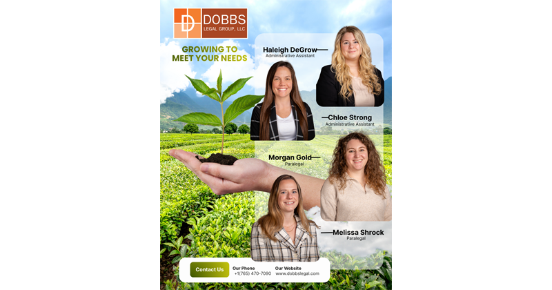 Dobbs Legal Group Welcomes Haleigh DeGrow and Chloe Strong